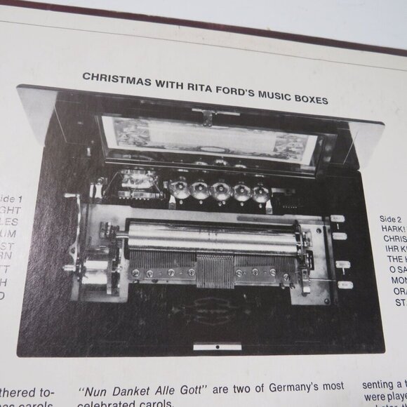 Christmas With Rita Ford’s Music Boxes (1) LP Vinyl Record - Picture 5 of 14